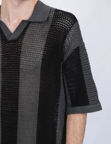 Bluza Jack&Jones, gri/negru