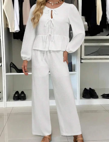 Bluza SHEIN, alb Alb