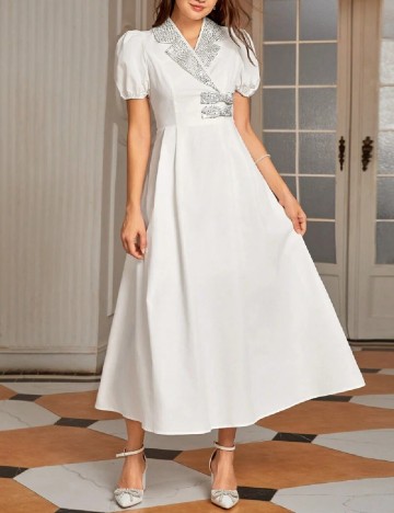 
						Rochie lunga Shein Kids, alb