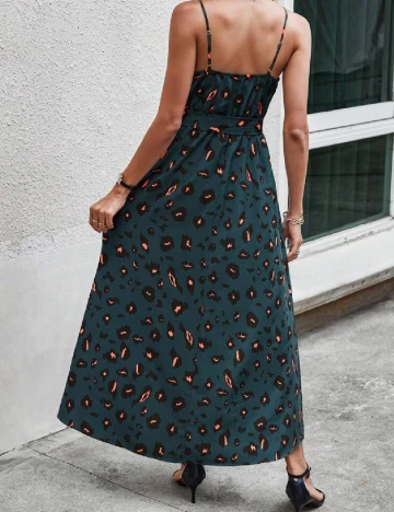 Rochie lunga SHEIN, verde