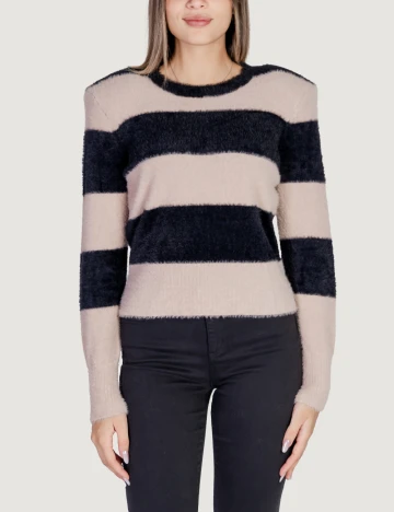 Pulover Only, negru/bej