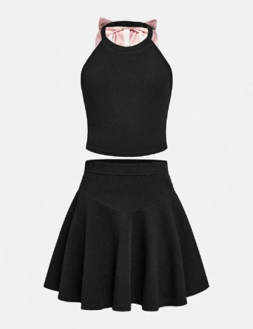 Compleu Shein Kids, negru