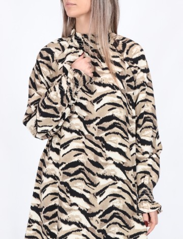 Rochie scurta Pieces, mix culori