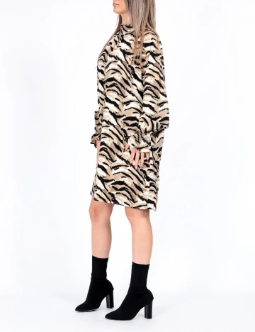 Rochie scurta Pieces, mix culori
