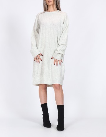 
						Rochie medie Pieces, gri