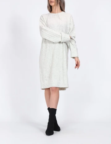 Rochie medie Pieces, gri Gri