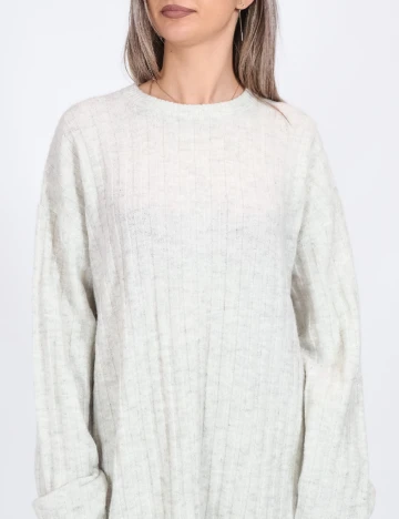 Rochie medie Pieces, gri Gri