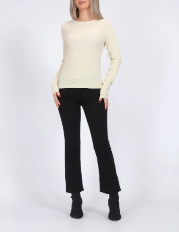 Bluza Pieces, crem