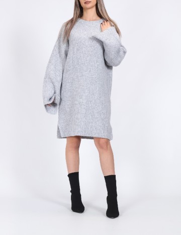 
						Rochie scurta Pieces, gri