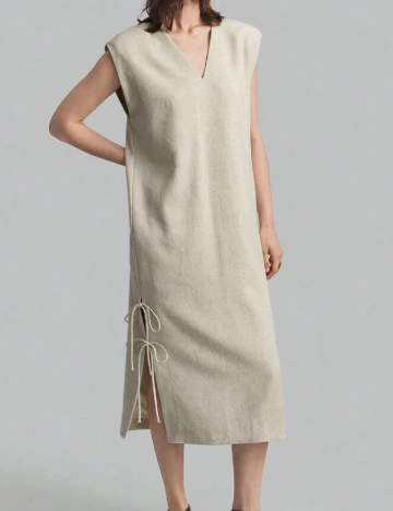 Rochie medie SHEIN, bej Crem