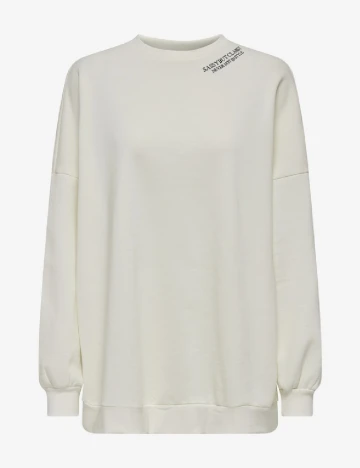 Bluza Oversize Only, crem