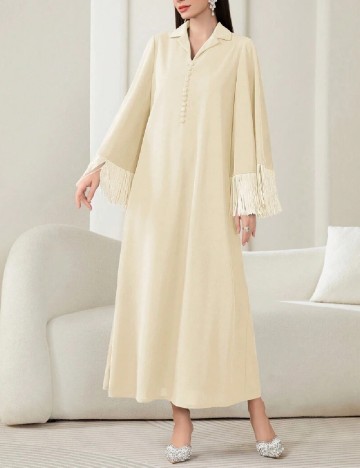 
						Rochie lunga SHEIN, crem