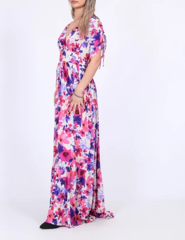 Rochie lunga Motivi, floral Floral print