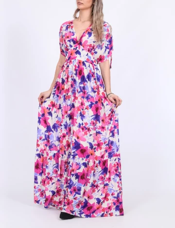 Rochie lunga Motivi, floral Floral print