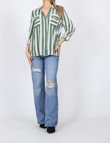Camasa Vero Moda, verde