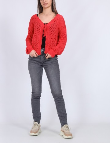 
						Cardigan Vero Moda, rosu