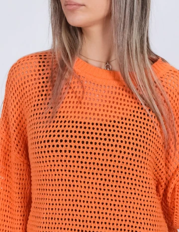 Top Vero Moda, portocaliu