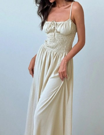 Rochie lunga SHEIN, bej