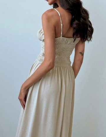 Rochie lunga SHEIN, bej