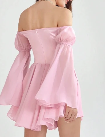 Rochie scurta SHEIN, roz