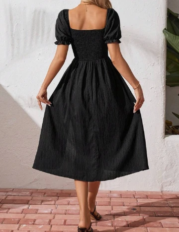 Rochie medie SHEIN, negru Negru