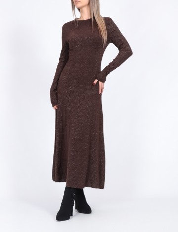 
						Rochie lunga Only, maro