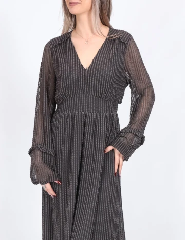 Rochie lunga Only, gri