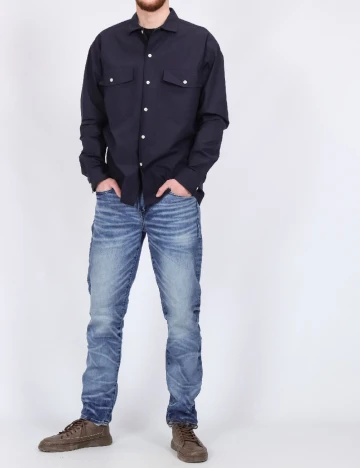 Camasa Jack&Jones, bleumarin Albastru