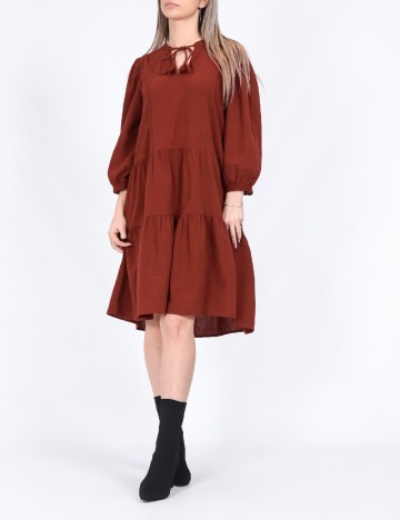 
						Rochie scurta Vero Moda, maro