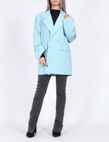 
						Sacou Oversize Vero Moda, bleu