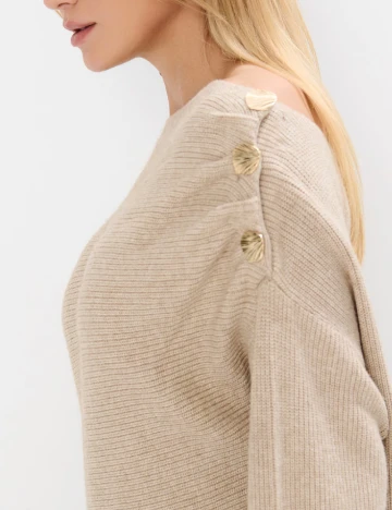 Rochie scurta Mohito, maro deschis