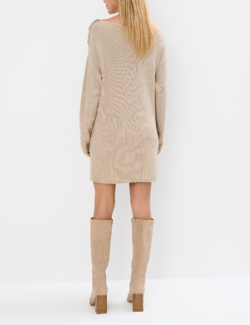 Rochie scurta Mohito, maro deschis