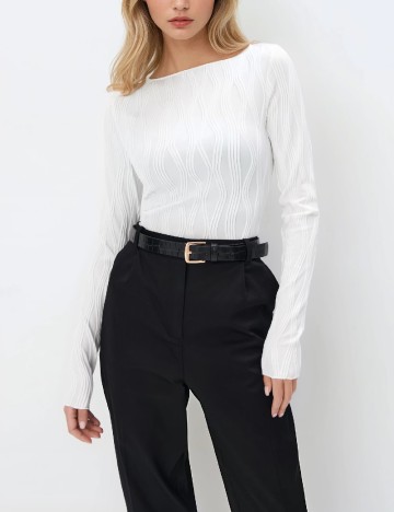 
						Bluza Mohito, alb