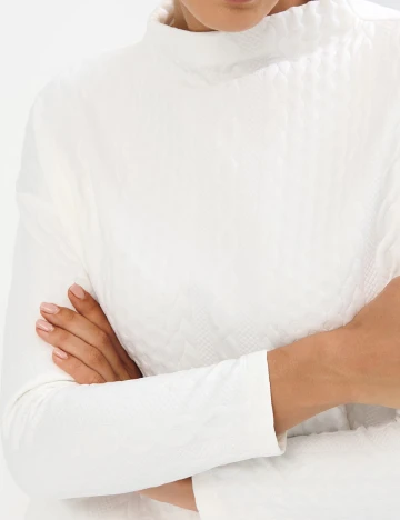 Rochie scurta Mohito, alb
