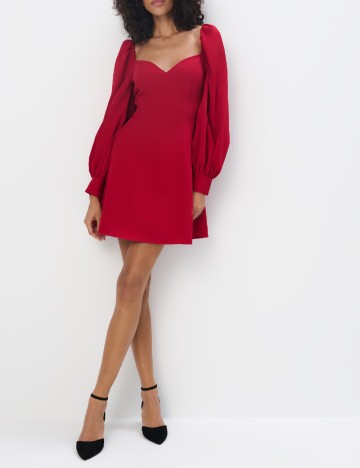 
						Rochie scurta Mohito, rosu