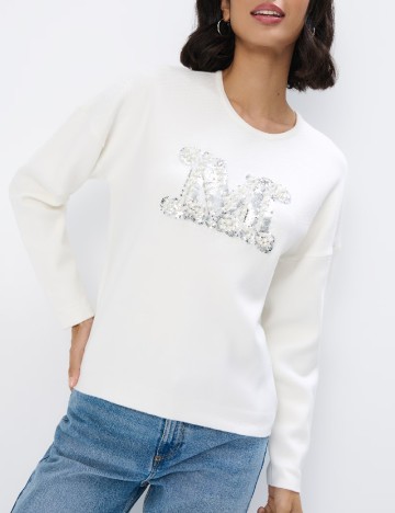 
						Bluza Mohito, alb