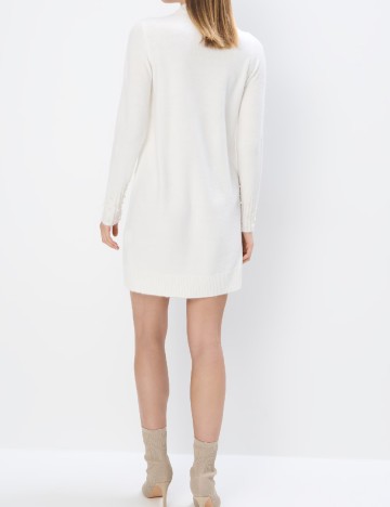 Rochie scurta Mohito, alb