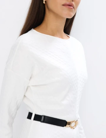 Rochie medie Mohito, alb