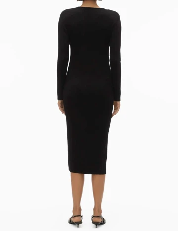 Rochie medie Vero Moda, negru