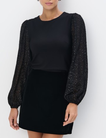 
						Bluza Mohito, negru