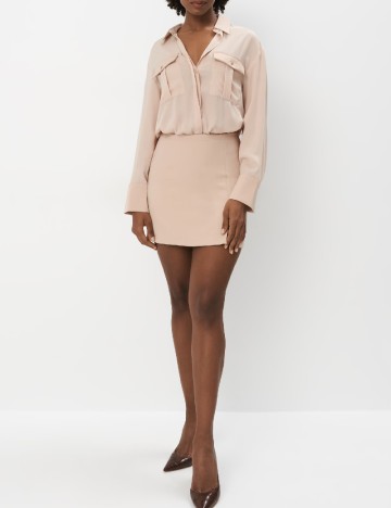 
						Rochie scurta Mohito, crem