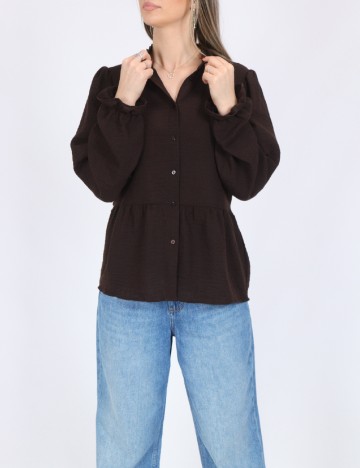 
						Camasa Vero Moda, maro