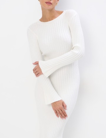 Rochie medie Mohito, alb