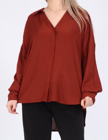 
						Camasa Vero Moda, maro
