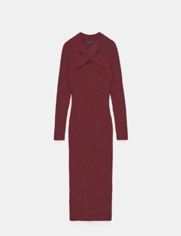 Rochie medie Mohito, visiniu