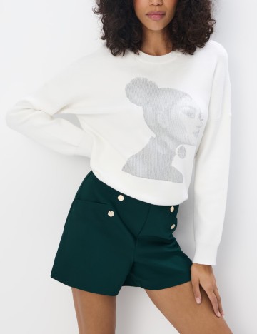 
						Bluza Mohito, alb