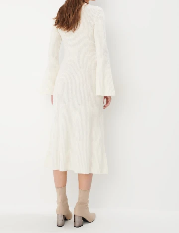 Rochie medie Mohito, alb Alb