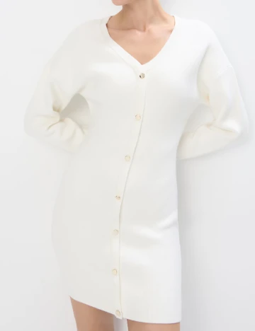 Rochie scurta Mohito, alb