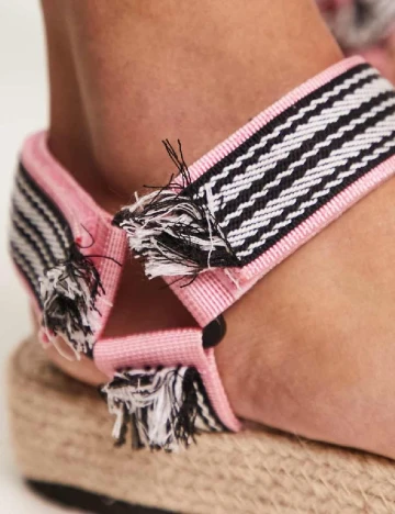 Sandale ASOS, roz Roz