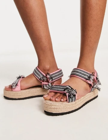 Sandale ASOS, roz Roz